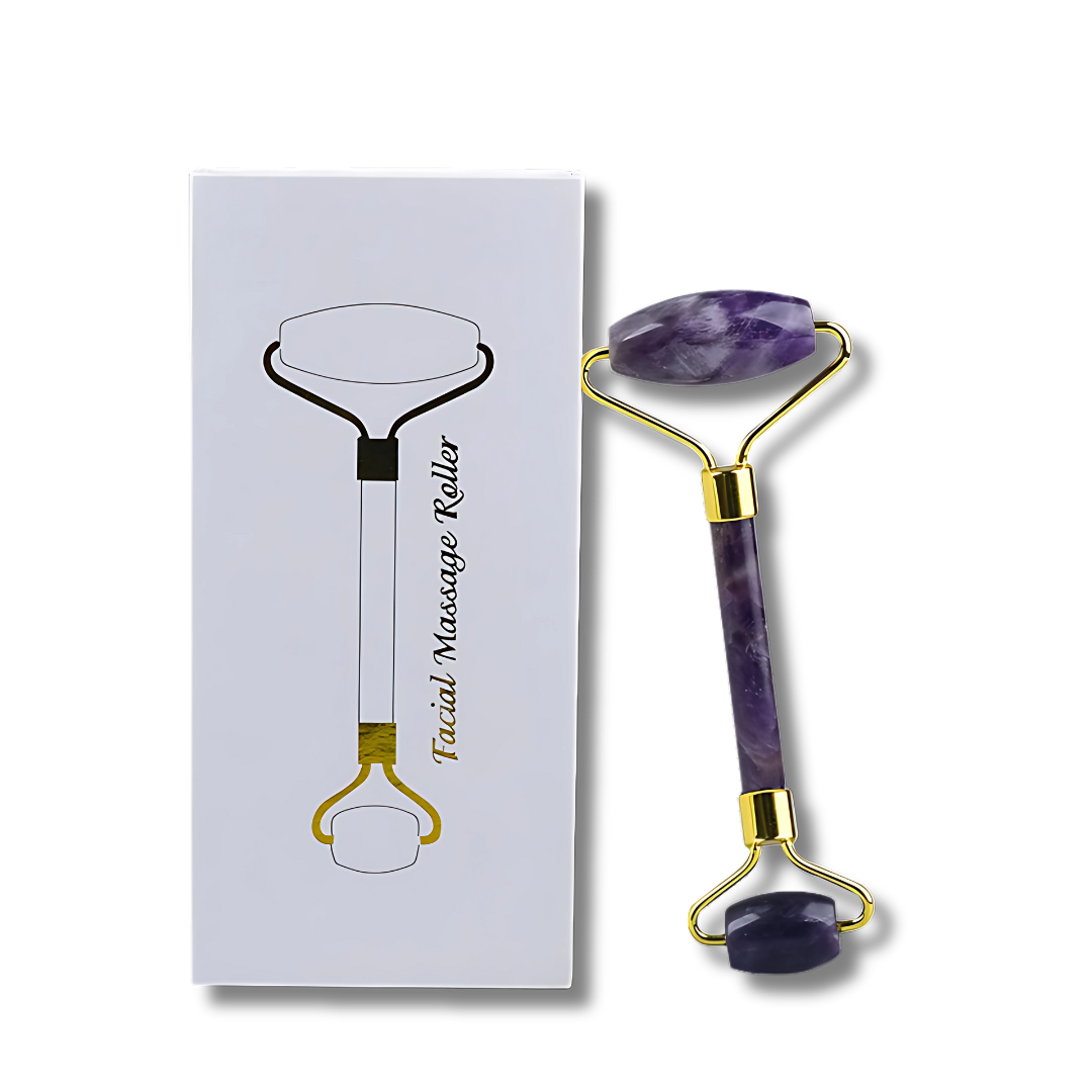 Amethyst Roller & Gua Sha Set