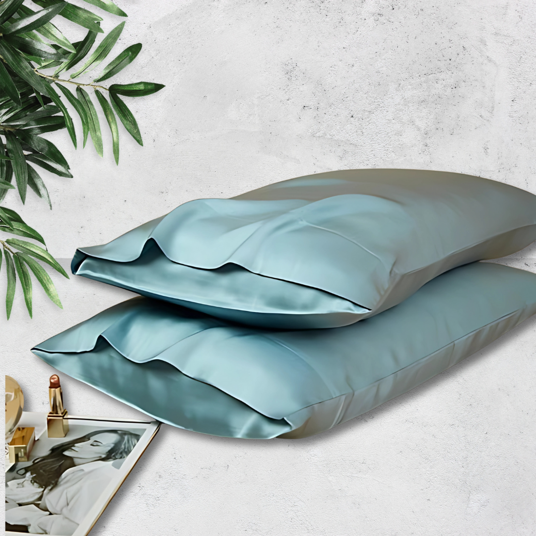6A Grade Organic Mulberry Silk Pillowcase for Better Skin & Hair