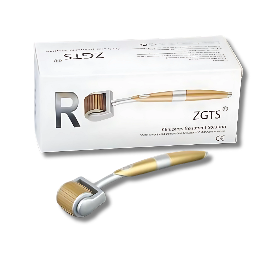 Gold 192 Titanium Micro Needle Face Roller – Glowing, Youthful Skin with Microneedling | Windaily