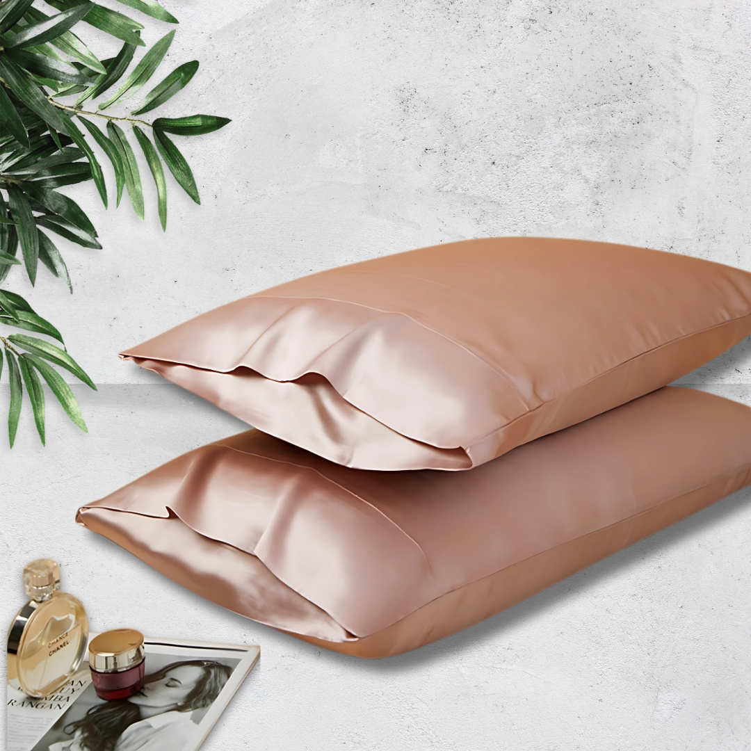 6A Grade Organic Mulberry Silk Pillowcase for Better Skin & Hair