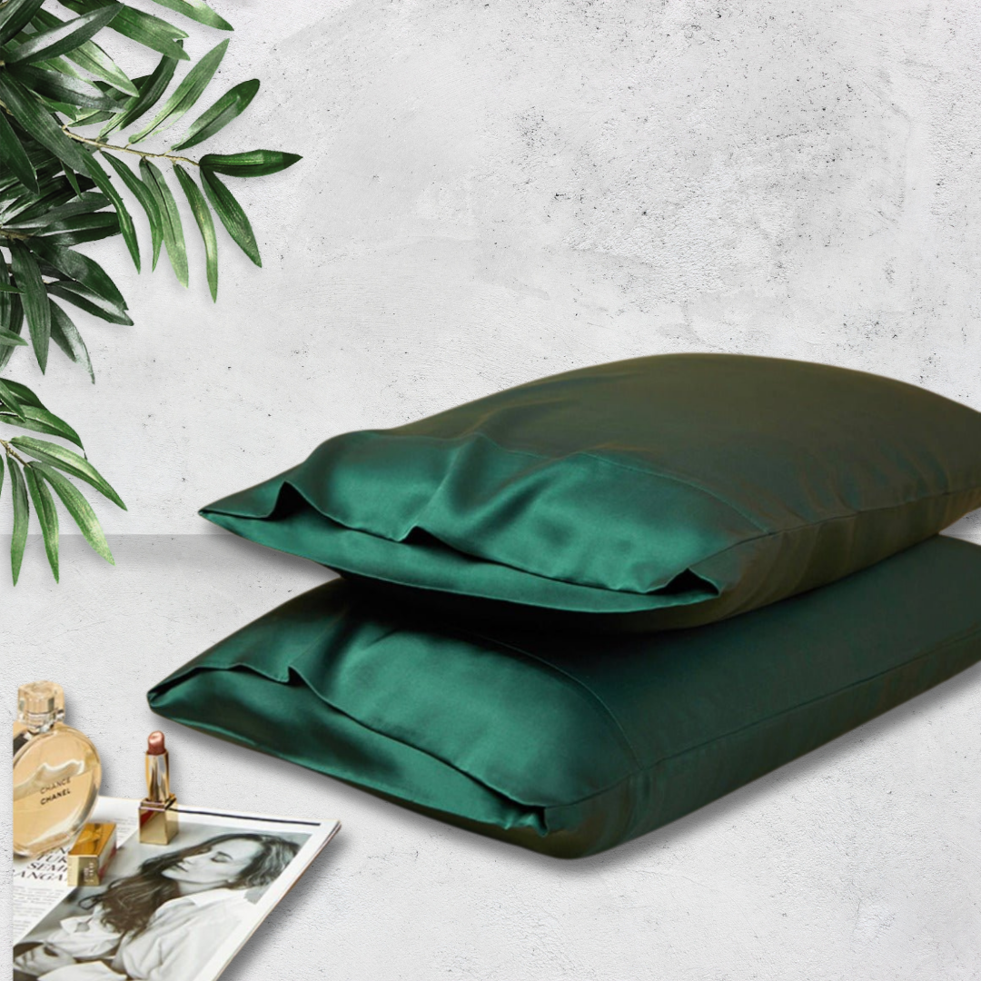 6A Grade Organic Mulberry Silk Pillowcase for Better Skin & Hair