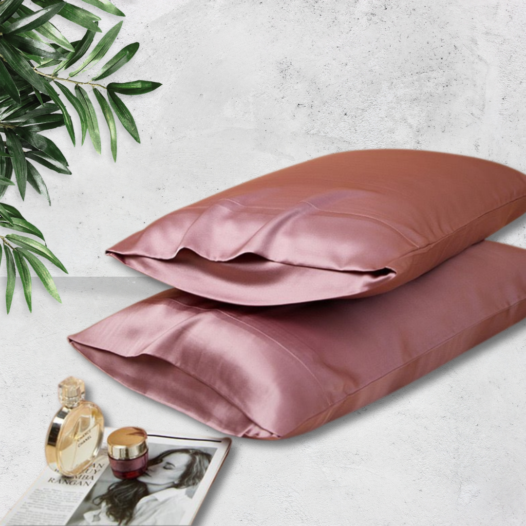 6A Grade Organic Mulberry Silk Pillowcase for Better Skin & Hair